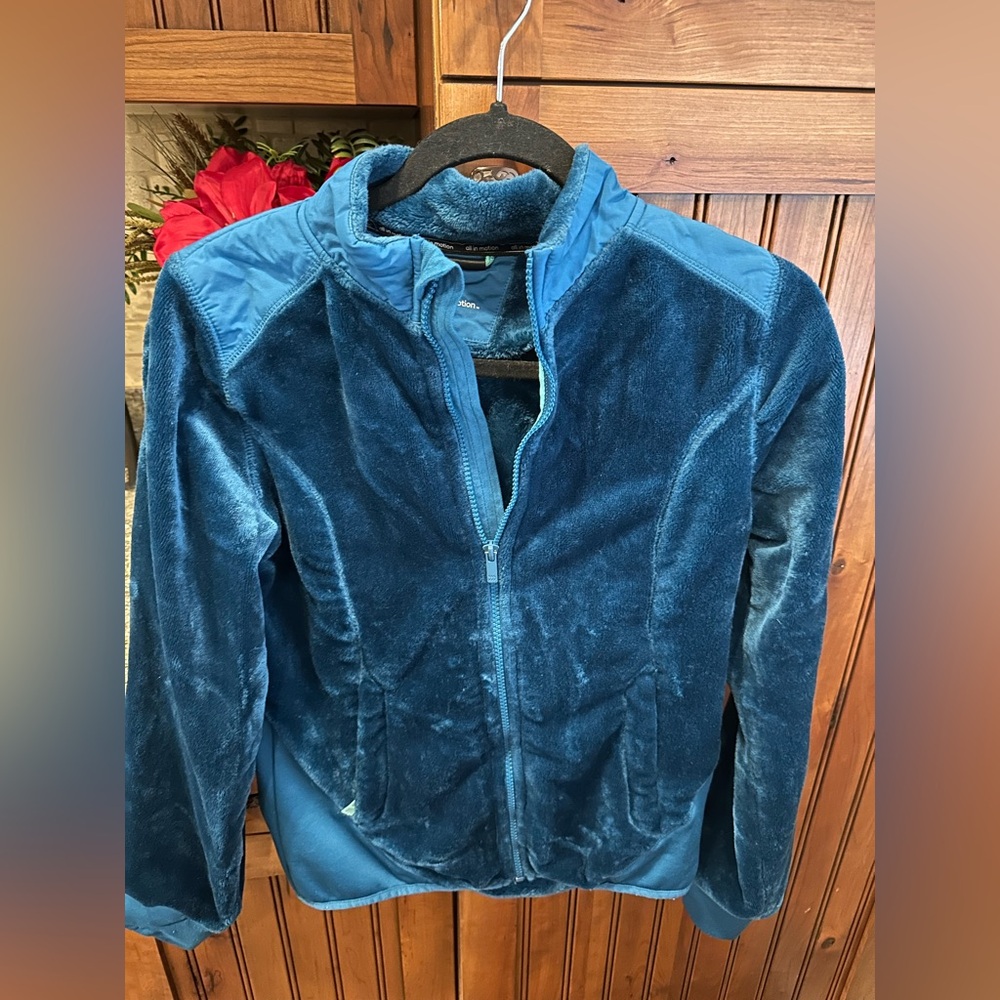 All in motion soft zip up jacket